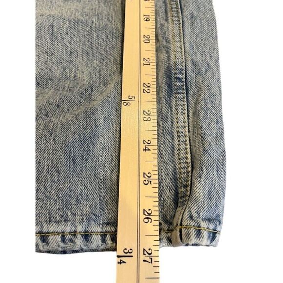 Good American Good Ease Relaxed Fit Jeans Stonewash Size 2 / 26 - Picture 10 of 11